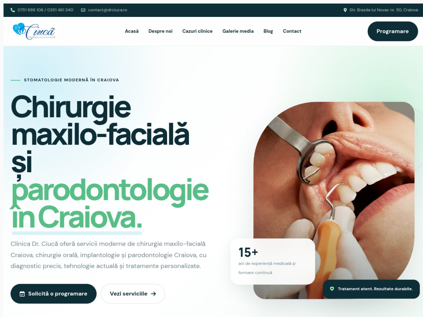 Preview site Dr. Ciucă