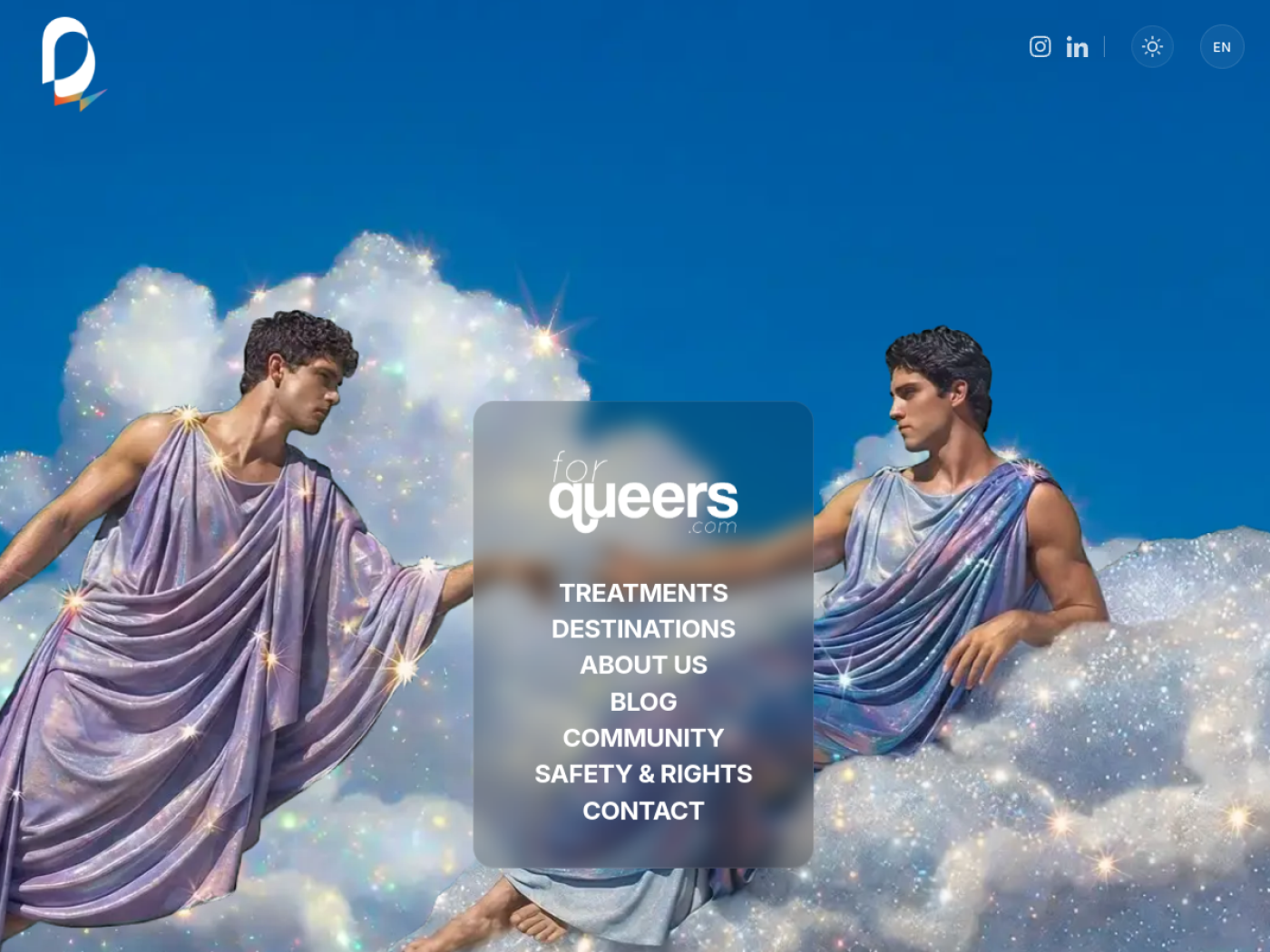 FOR Q MED website preview