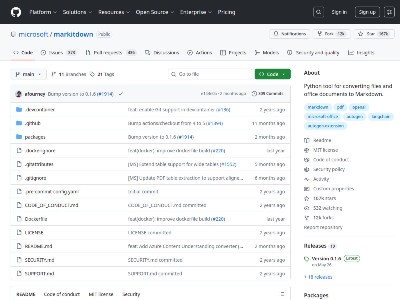 微软开源 MarkItDown：把 PDF、Office、图片和网页统一转换为 Markdown