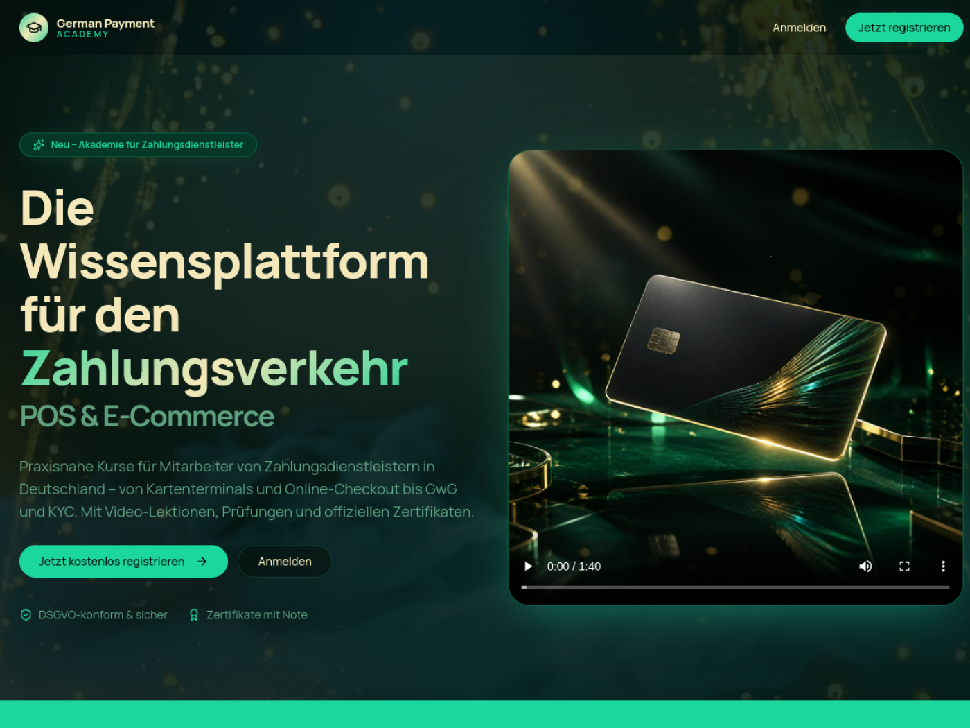 Online academy