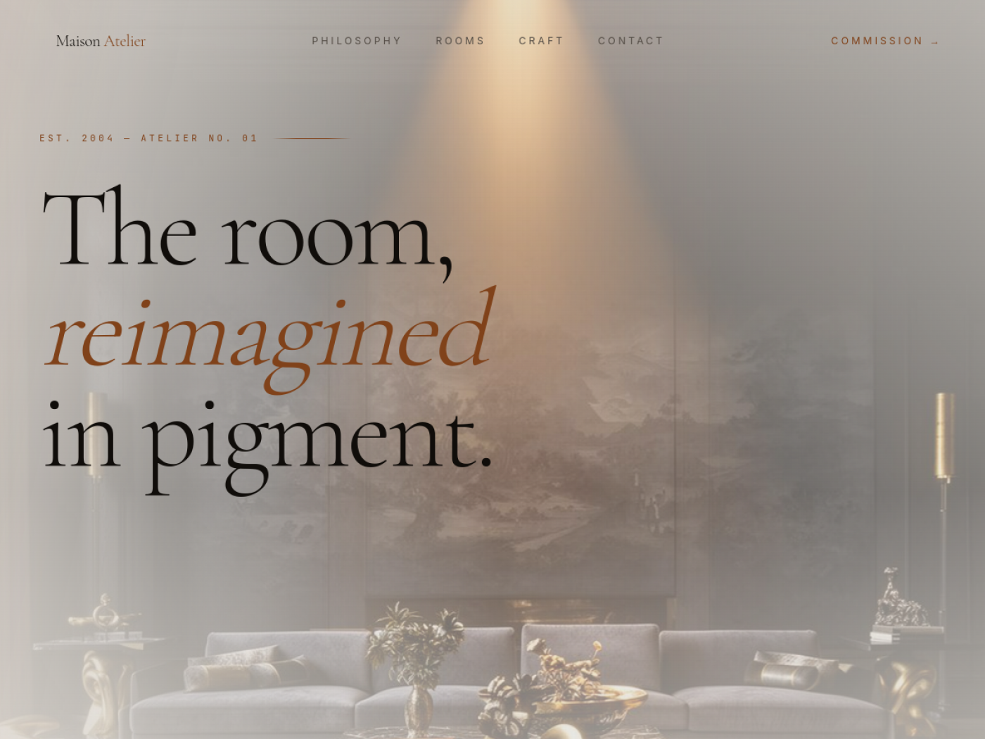 Messinger Painting website preview