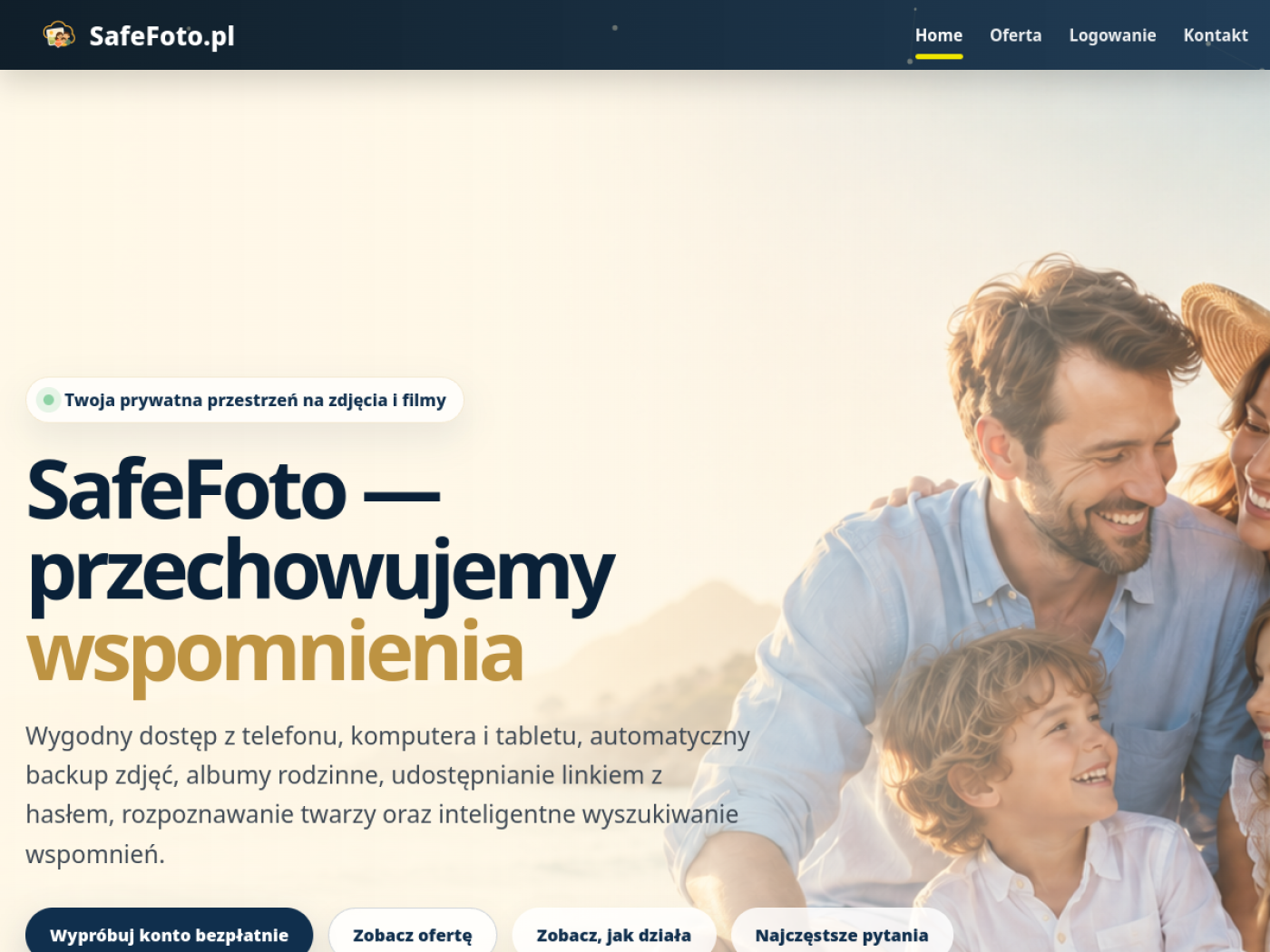 Podgląd strony SafeFoto