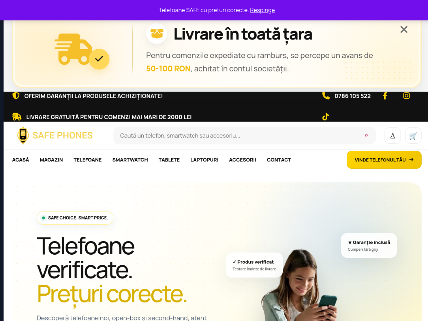Preview site SafePhones