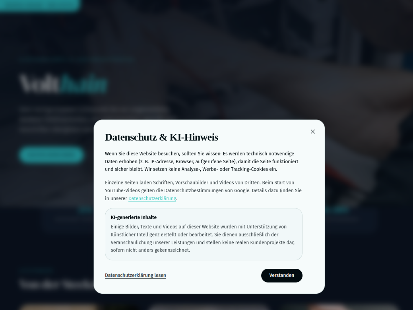 Elektrotechnik & Wallbox (Beispiel)