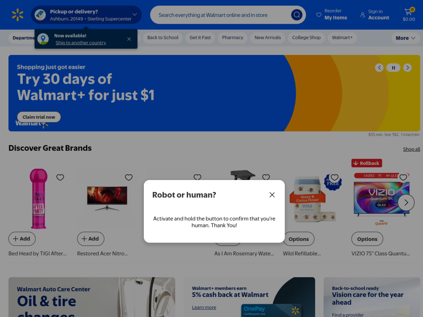 Comprar en Walmart desde Argentina: ofertas, tecnología, hogar y productos de Estados Unidos