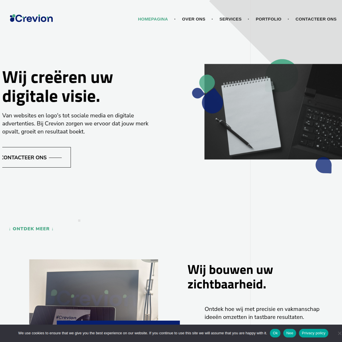 Crevion Website