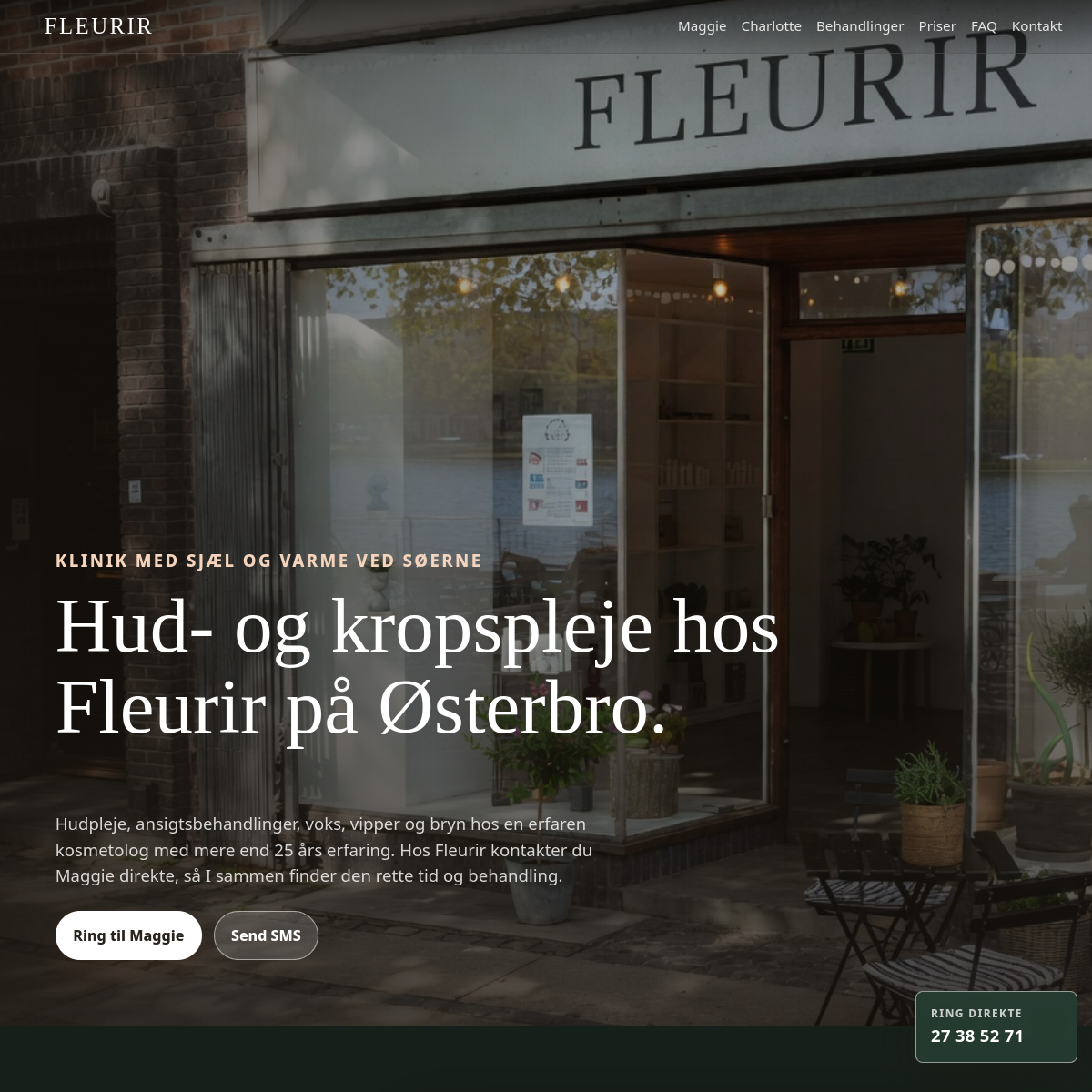 Fleurir website preview