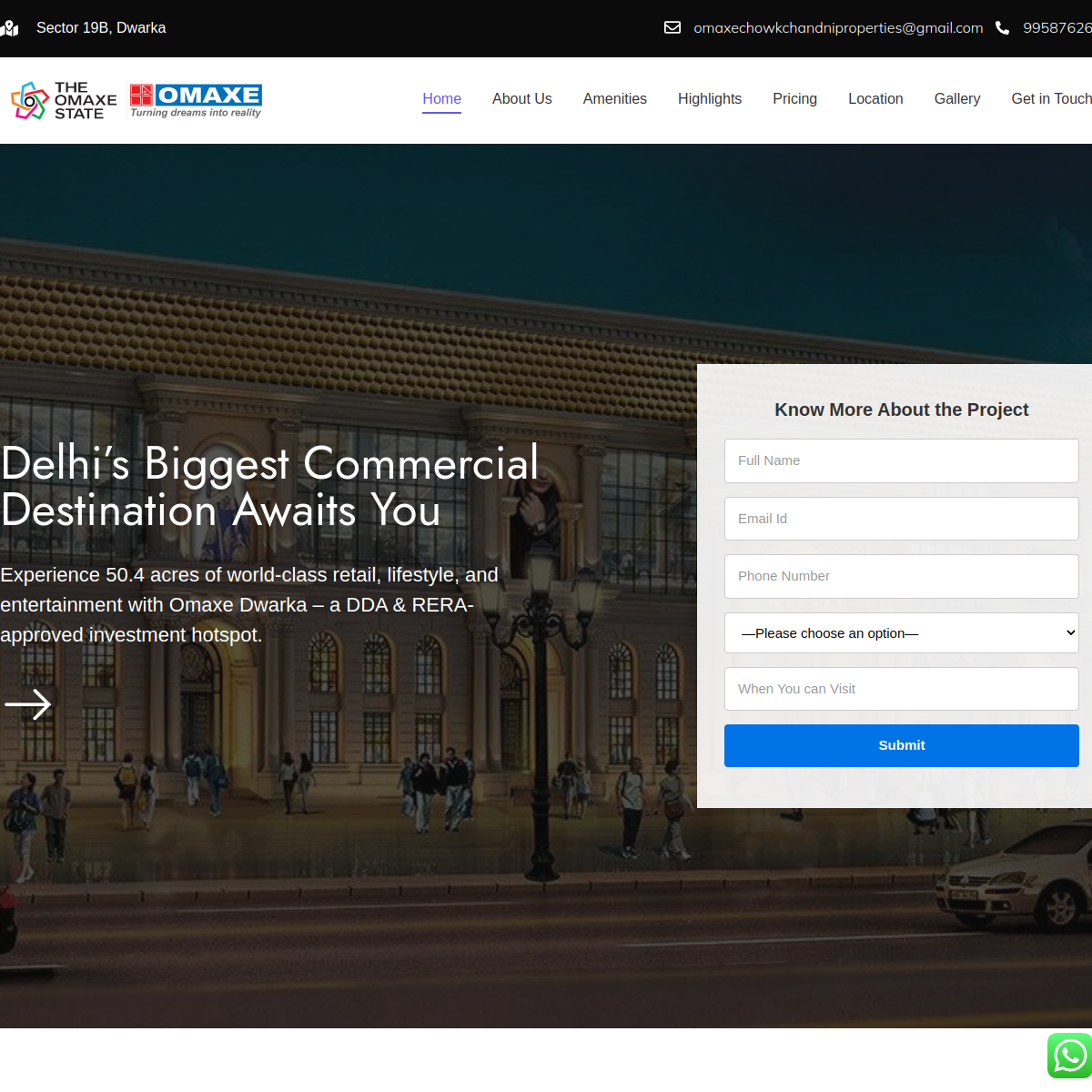 The Omaxe State Dwarka preview