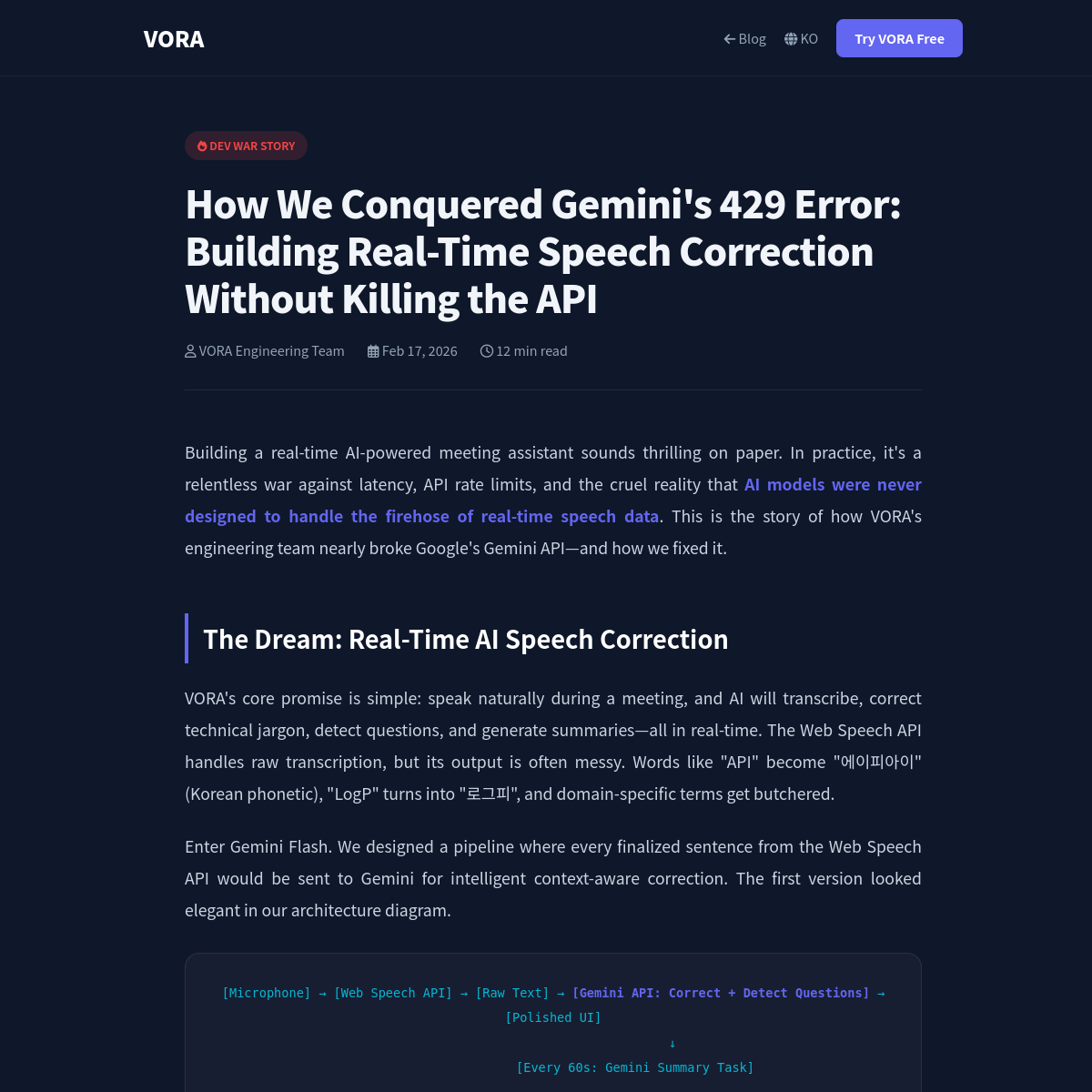 Gemini Rate-Limit Case Study