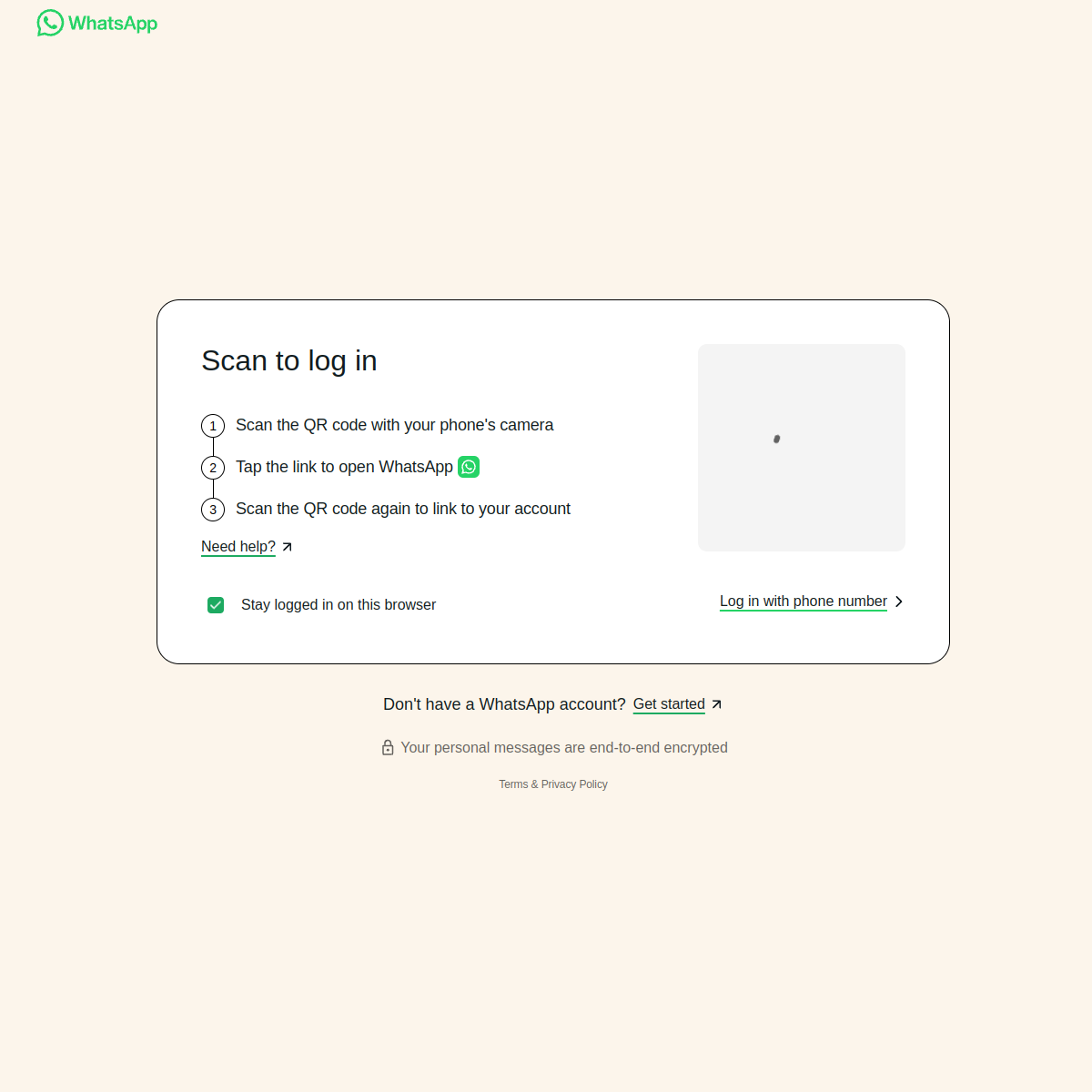 real WhatsApp web chat interface screenshot