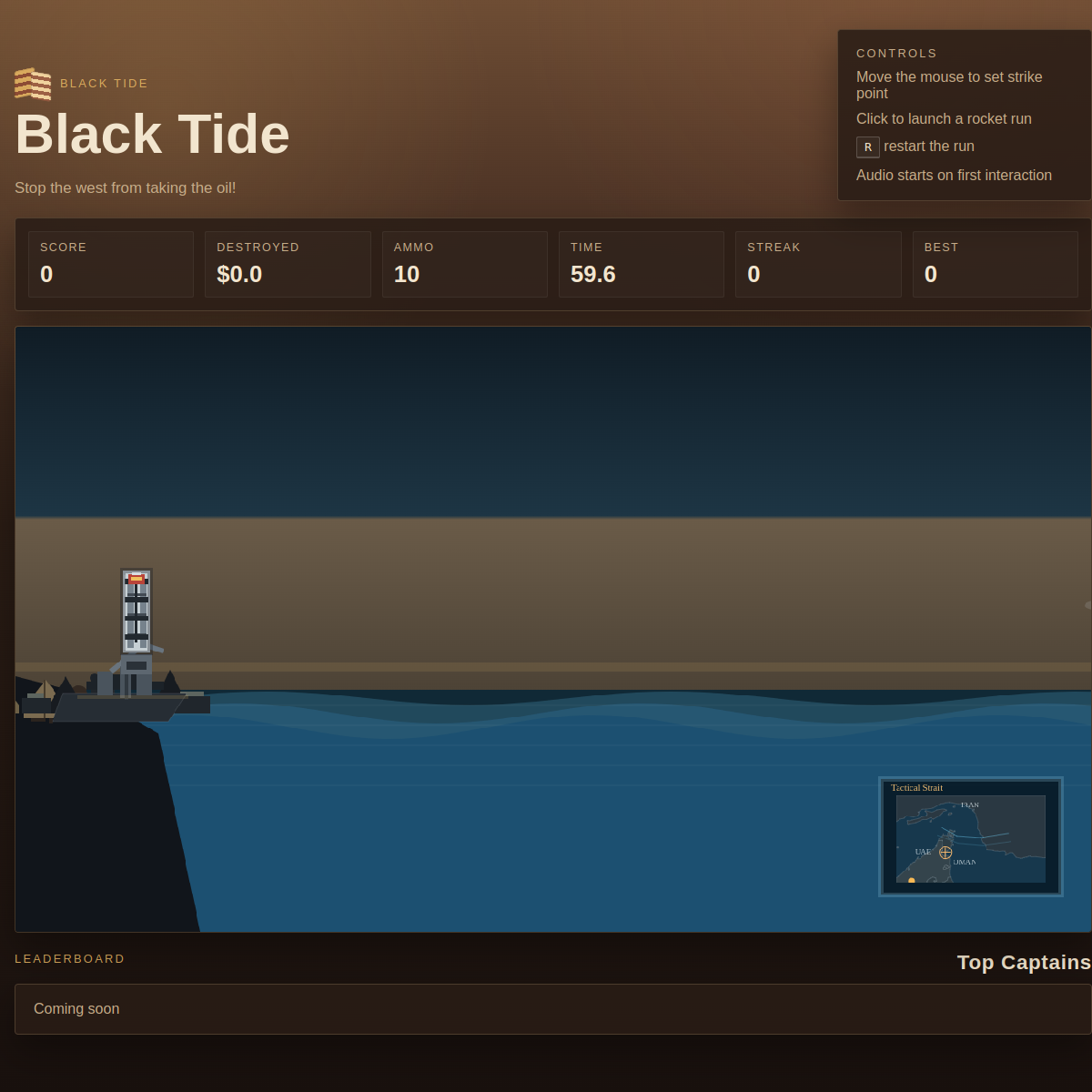 Black Tide game screenshot