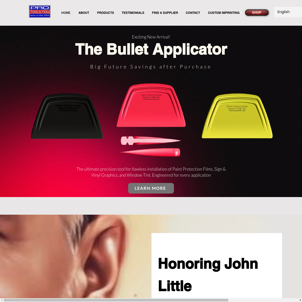 Screenshot of the Pro Tools Now website