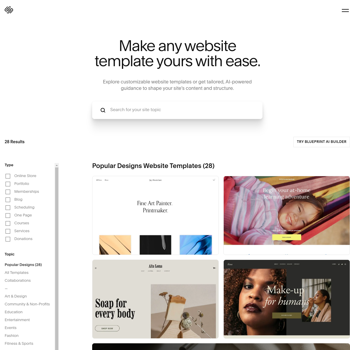 real website portfolio screenshot