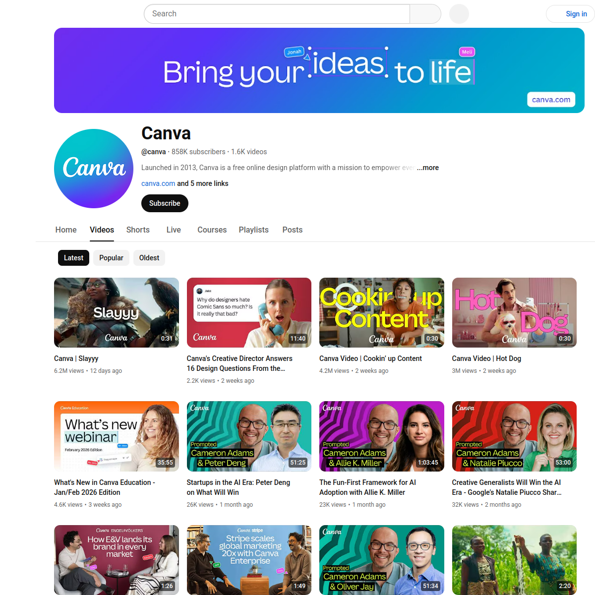 real video thumbnail grid preview screenshot