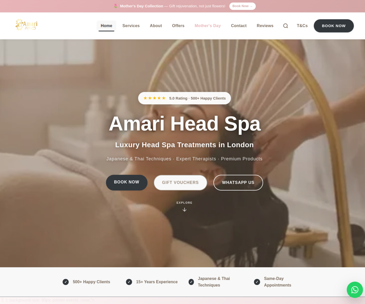 Amari Head Spa
