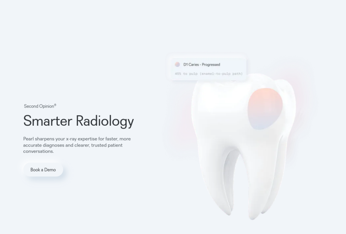 Screenshot of the official Pearl Second Opinion product page