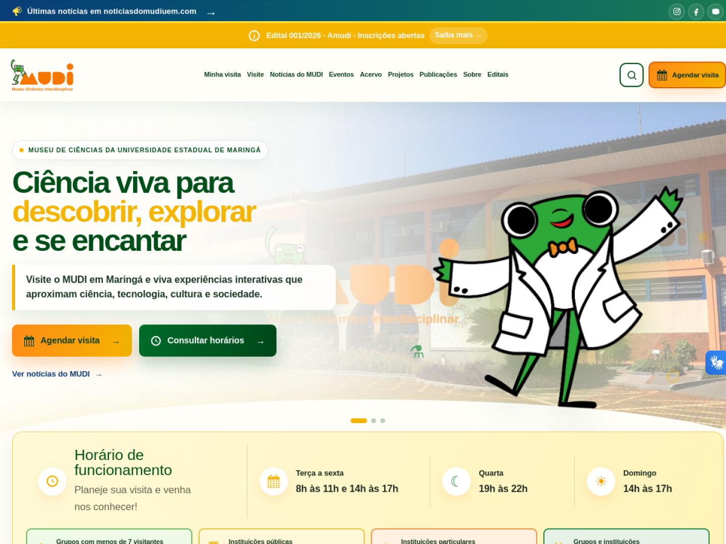 Apresentação do projeto Mudi UEM