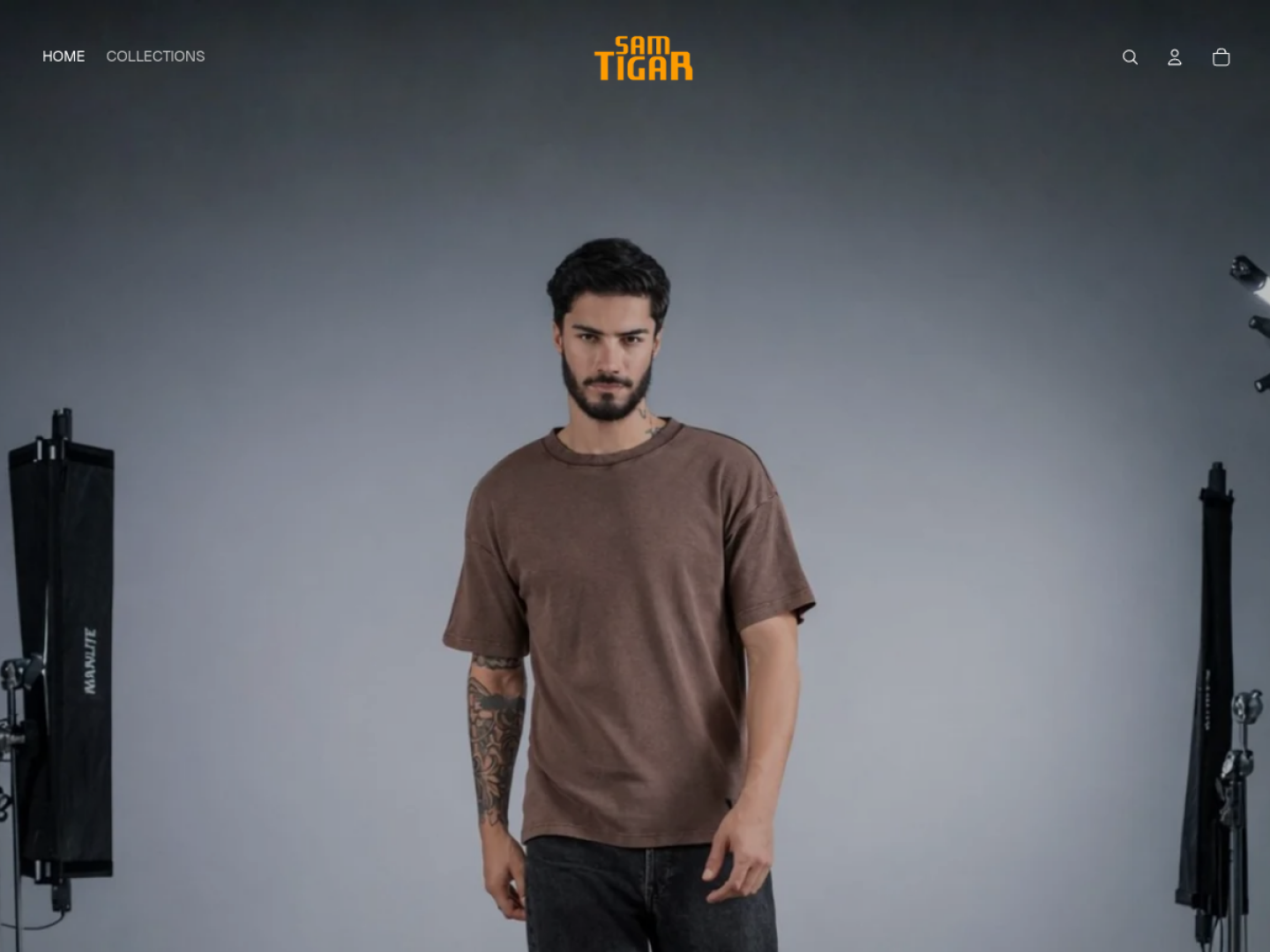 samtigar.com website preview