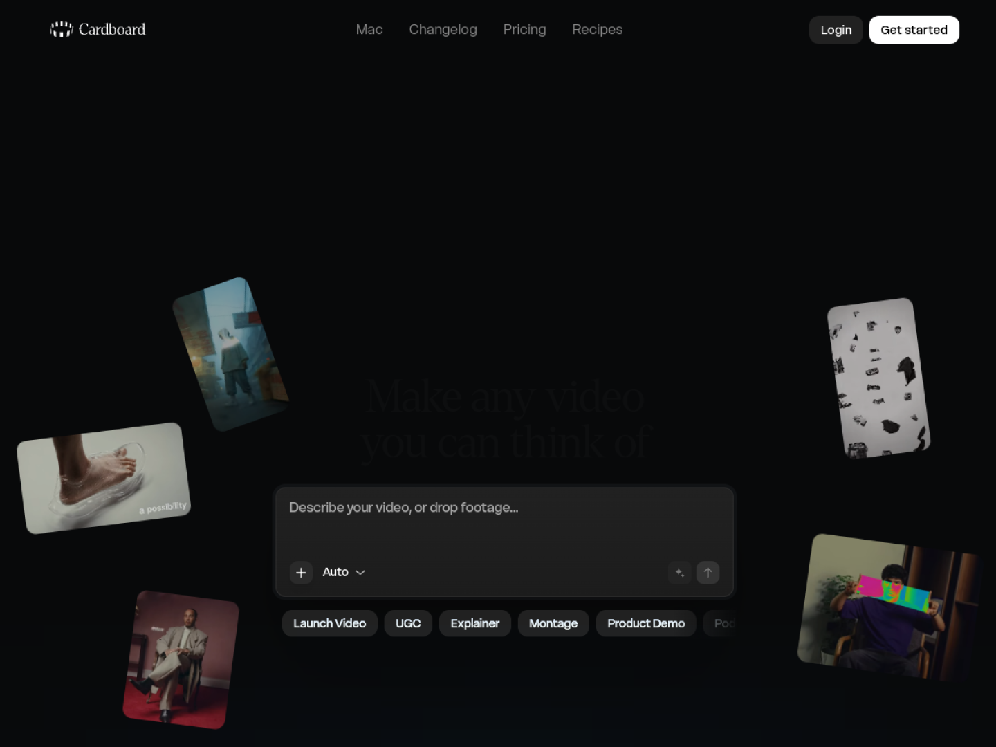 Cardboard screenshot