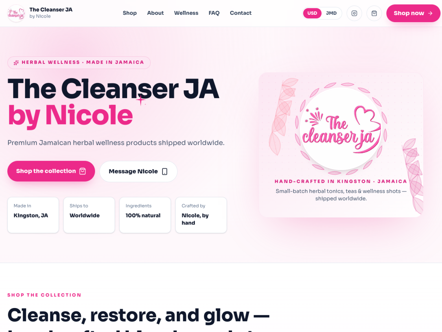 The Cleanser JA — Wellness