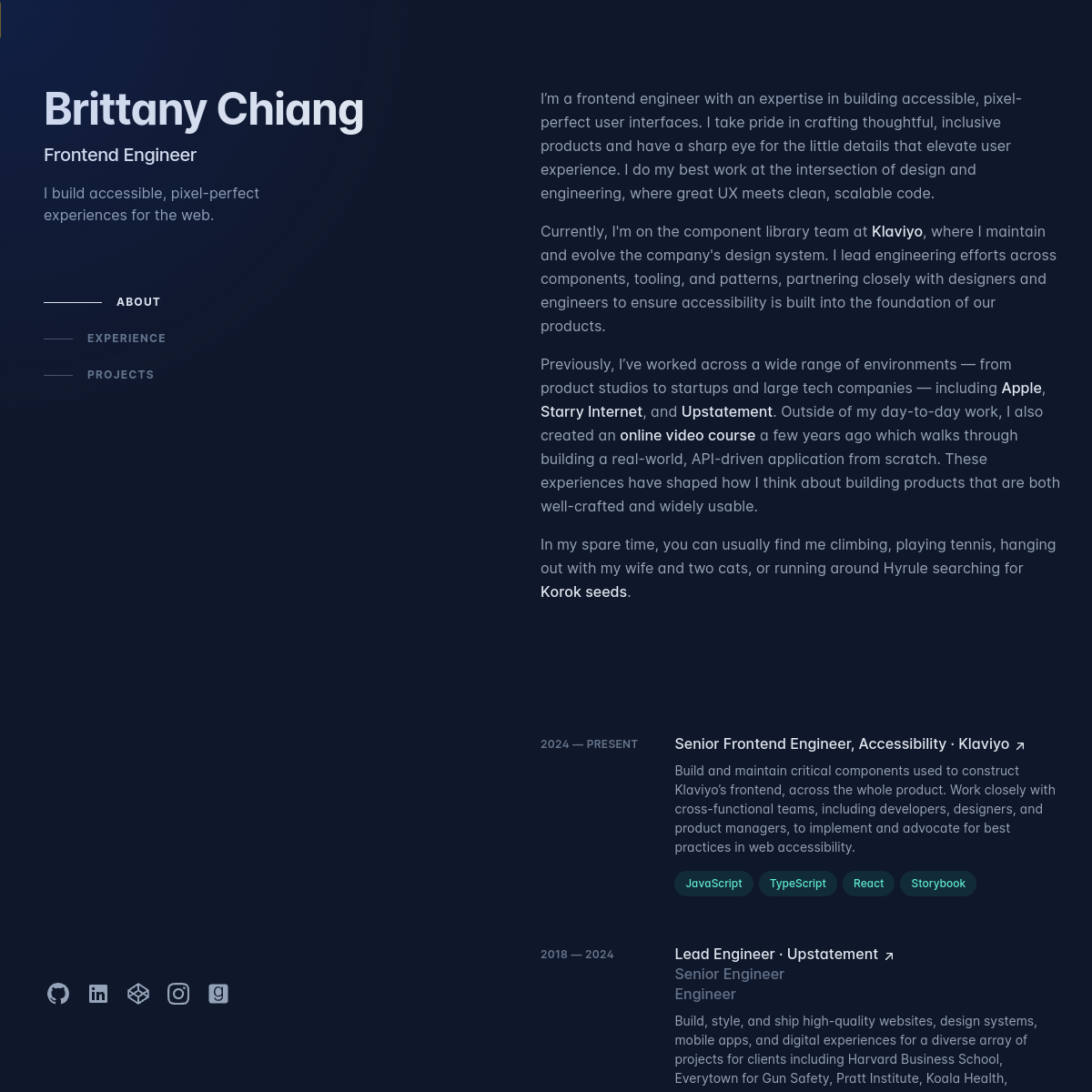 Brittany Chiang screenshot
