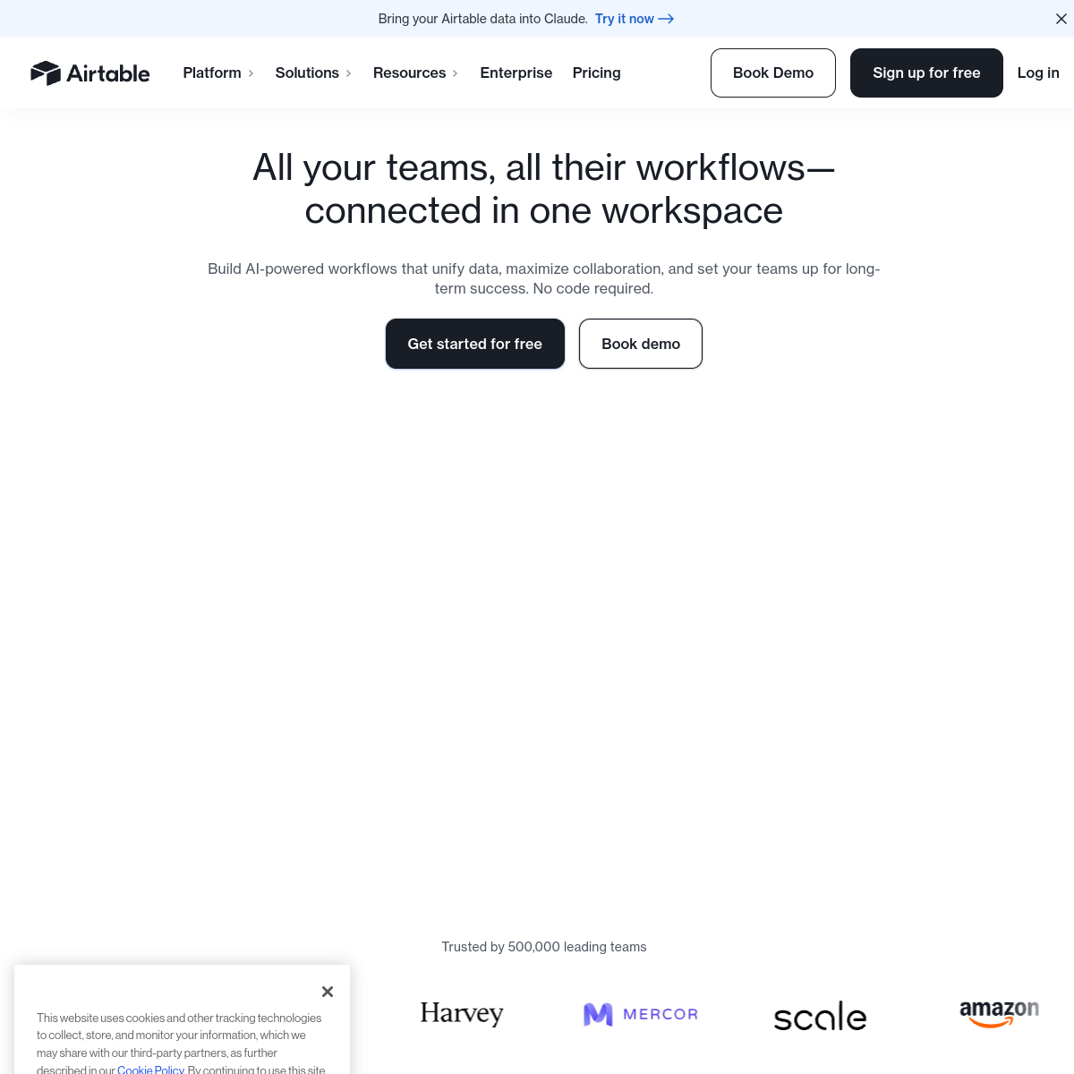Airtable 스크린샷
