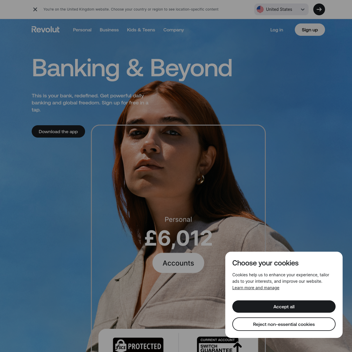 Revolut のスクリーンショット