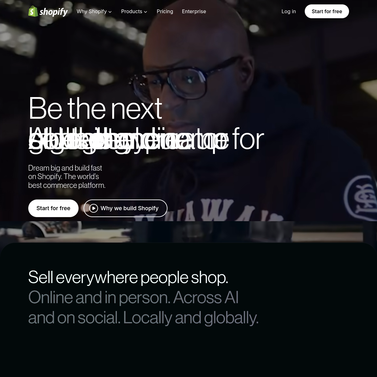 Shopify のスクリーンショット