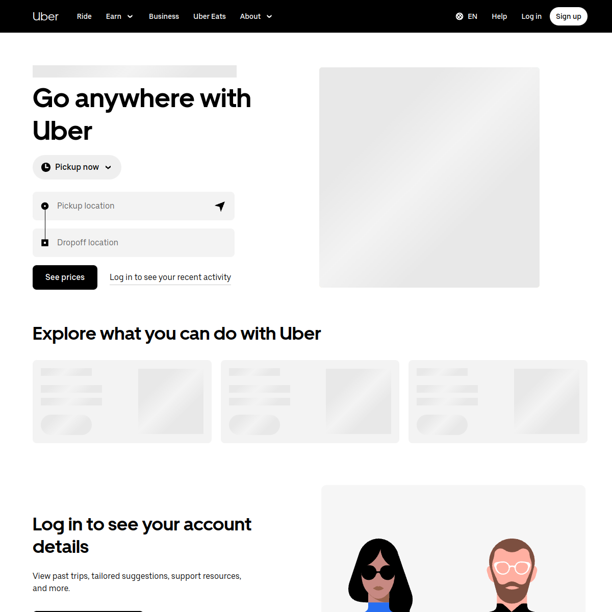 Uber screenshot
