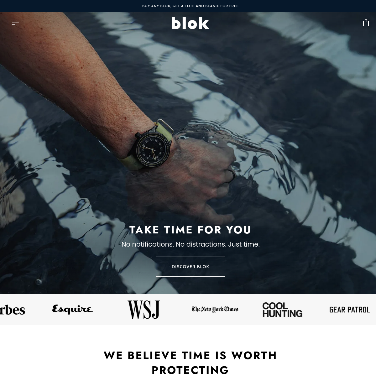 Blokwatches screenshot
