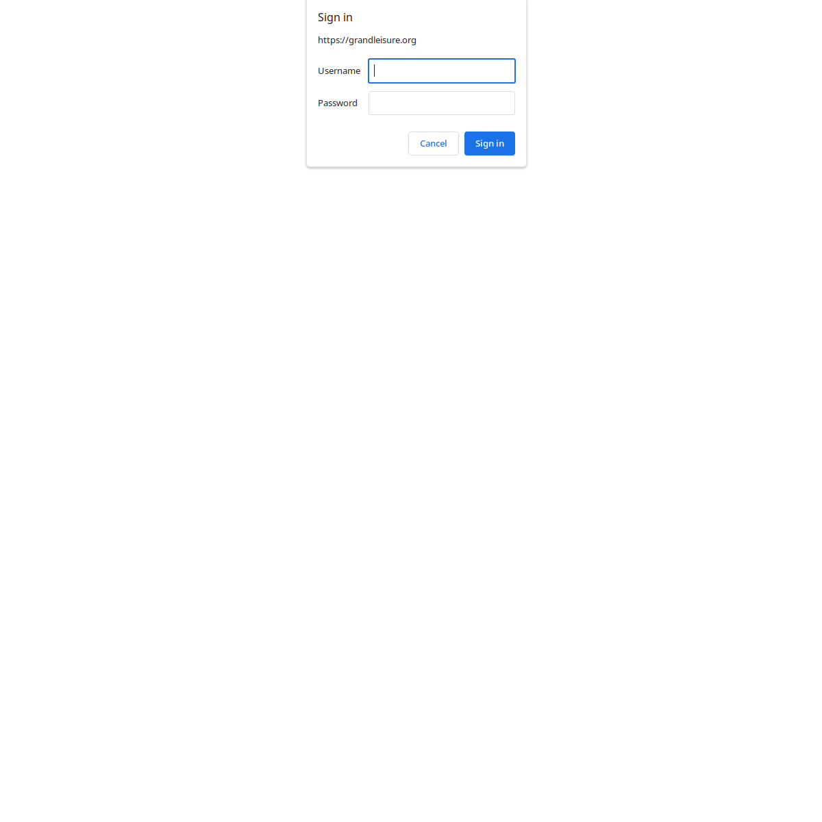 Grandleisure 网站截图