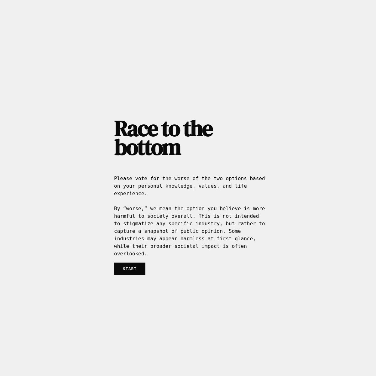 Race To The Bottom Onrender screenshot