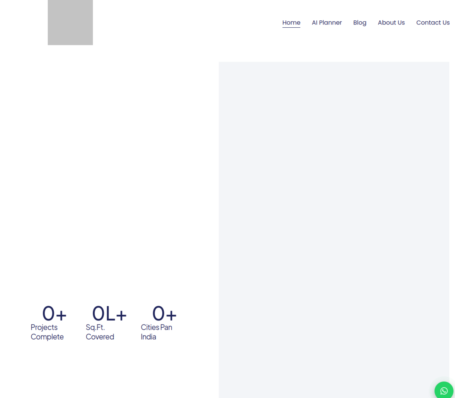 Automatic live preview of Hub & Oak Interiors