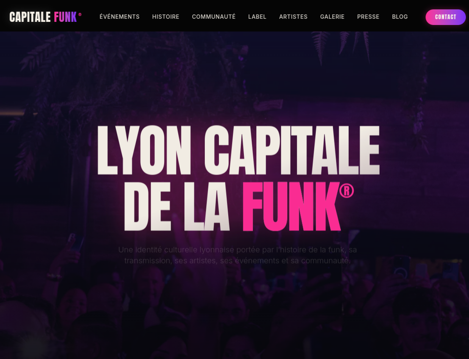 Capture réelle de Lyon Capitale de la Funk®