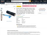 Faszienrolle Massageball Foam Roller Set