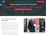 Digital Signage für Einzelhandel
