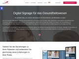 Digital Signage für Gesundheitswesen