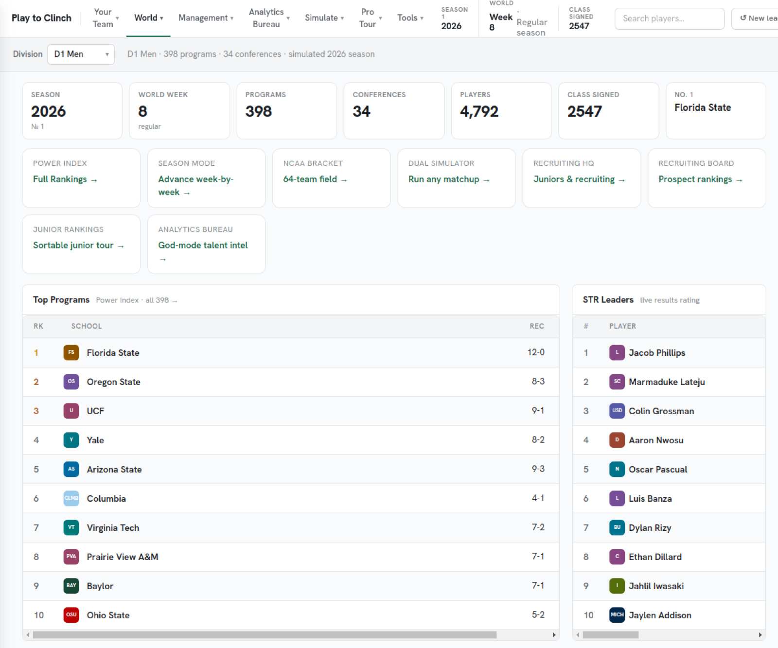 Screenshot of pctennis.xyz