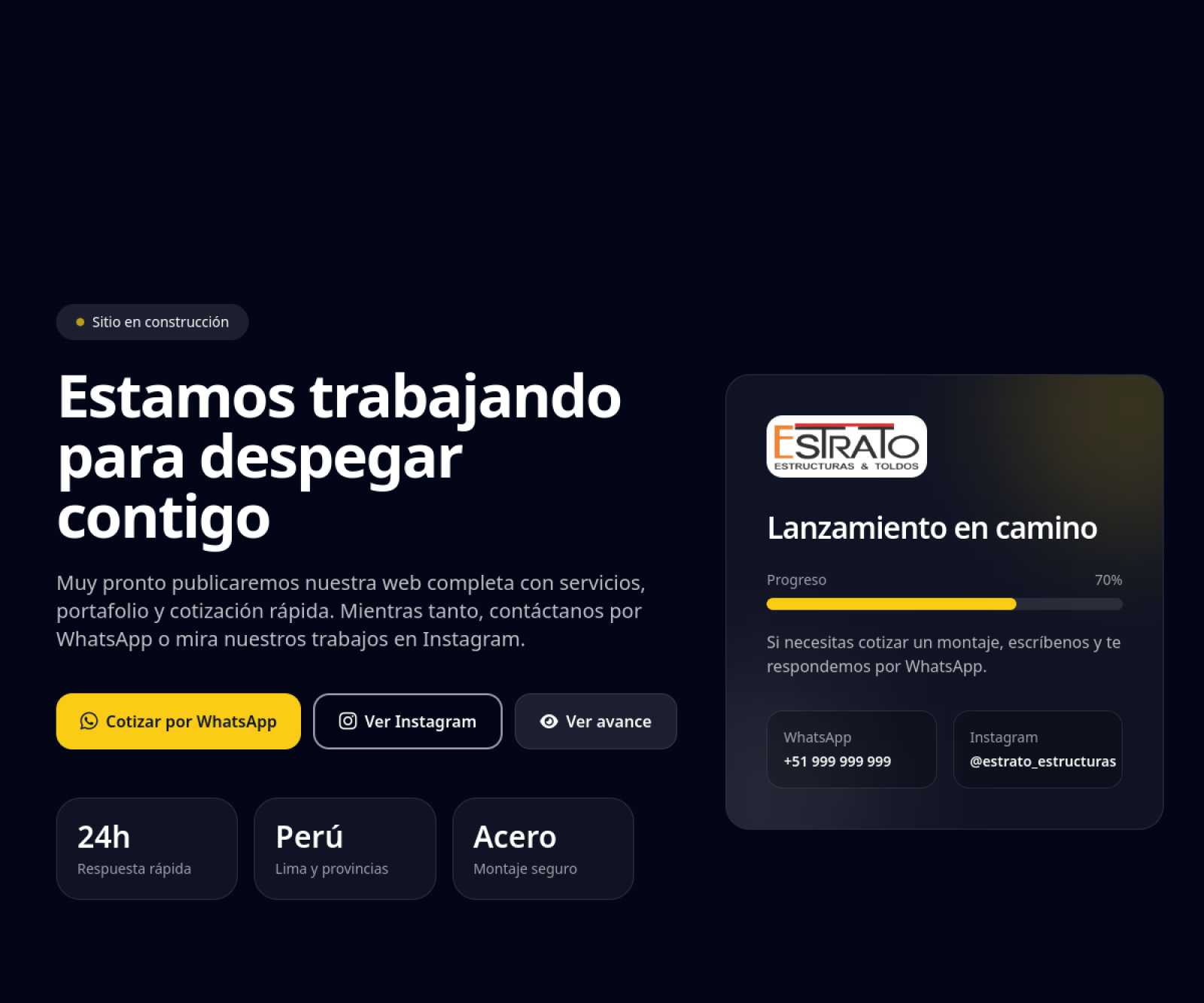 Captura de Estrato Estructuras