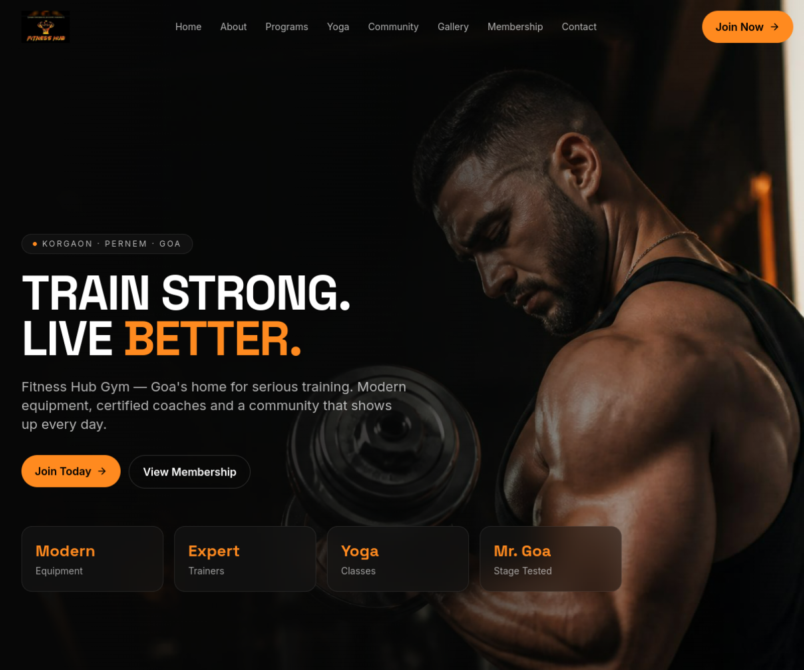 FitnessHub Gym — Fitness