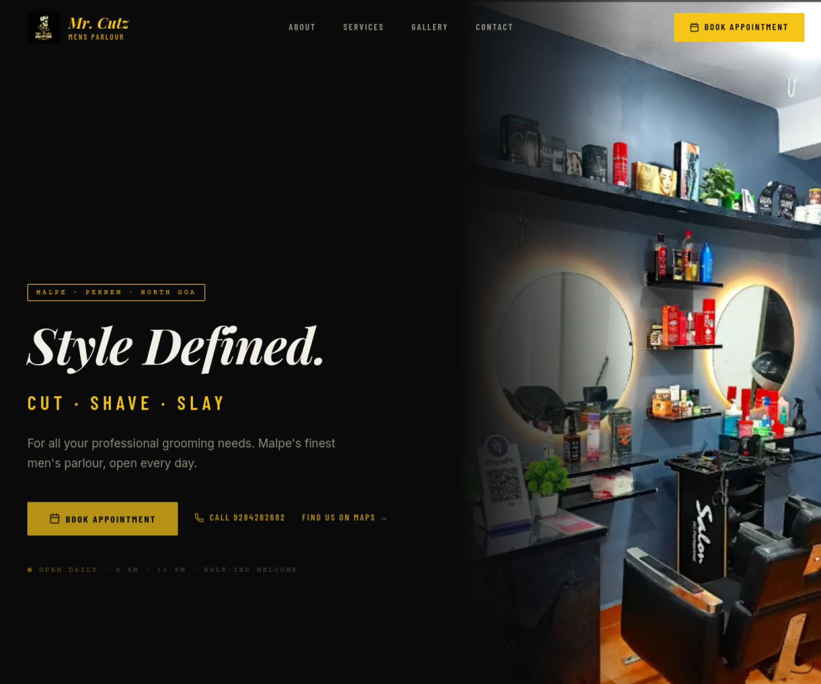 Mr Cutz Men's Parlour — Salon