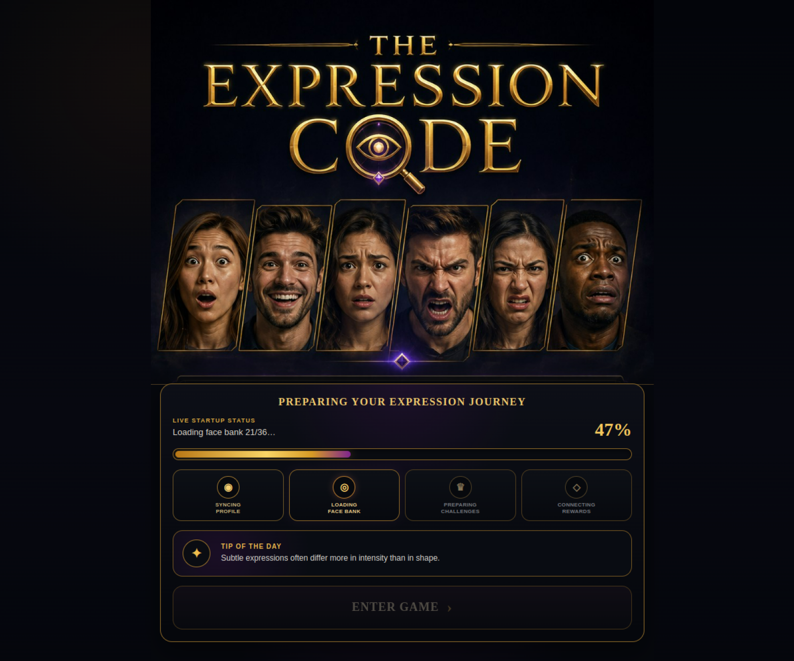 Real website thumbnail of The Expression Code