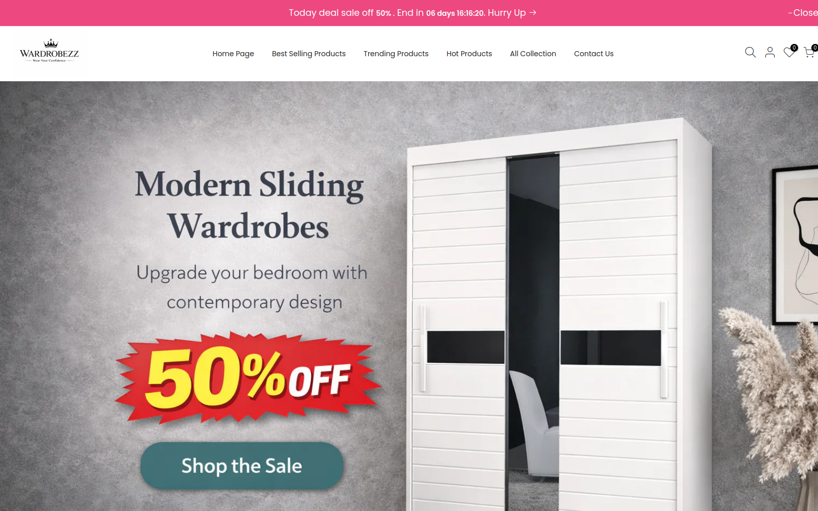 Wardrobezz website screenshot