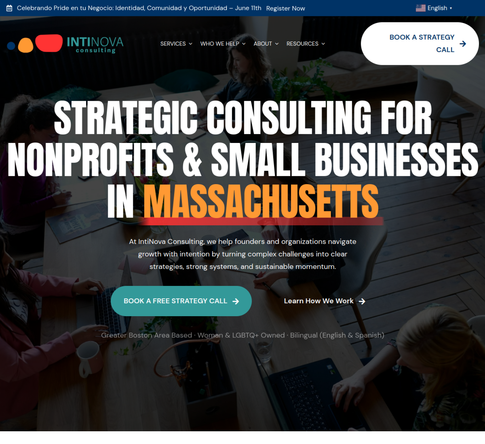 IntiNova Consulting screenshot