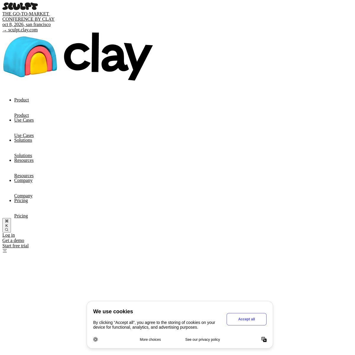 Clay product screenshot