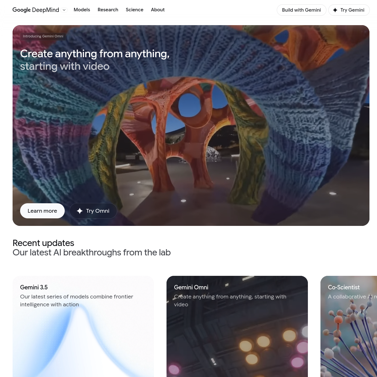 Google Omni product screenshot