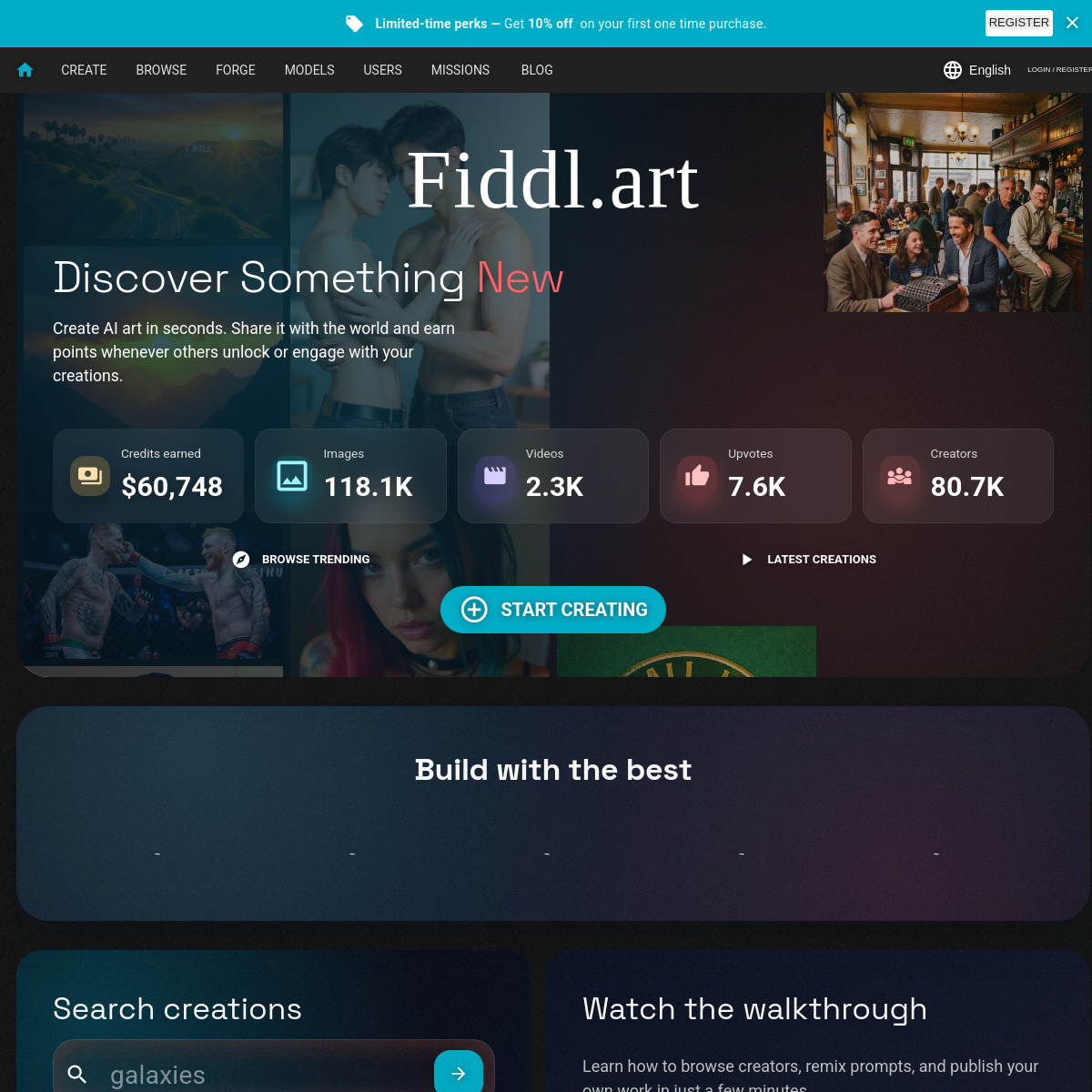 Fiddl.art product screenshot