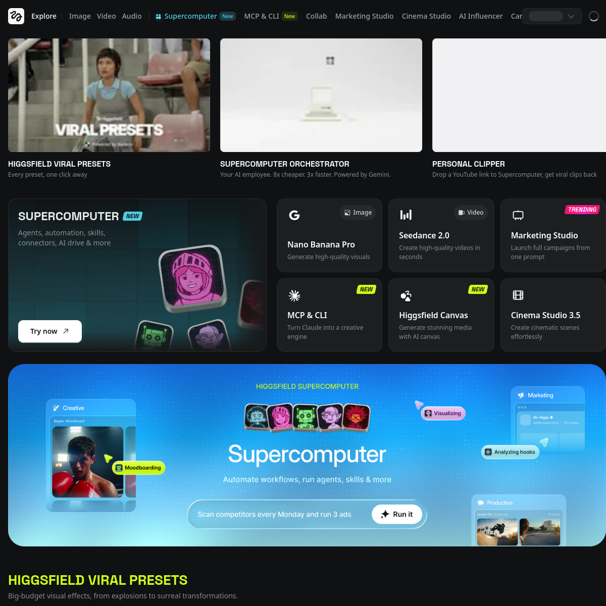 Higgsfield Soul product screenshot