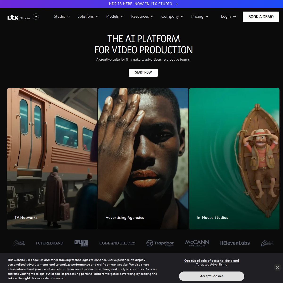 LTX Studio product screenshot