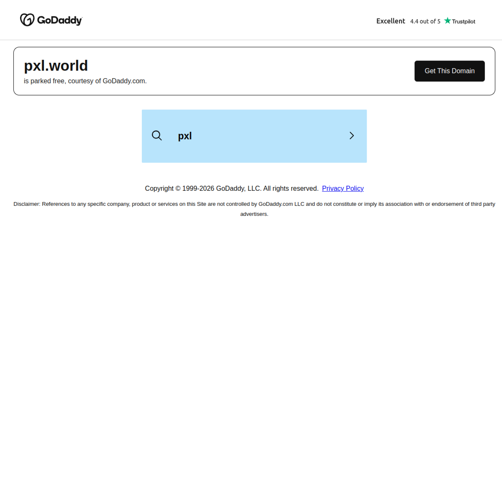 Pxl.World product screenshot